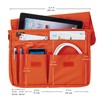 Lihit Lab Smart Fit Carrying Pouch B5 Orange A7576-4