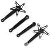 Bolany Folding Bicycle Square Hole Crank 130BCD Sprocket Single Disc