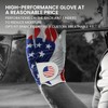 Golf Gloves American Flag Print (Small, Left)