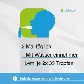 BIOHERBA Halsspray Ringelblume Extrakt – Calendula officinalis mit Propolis – 50 ml – Köpfchen Blüten – Beruhigende und schützende Pflege mit Vitamin C und natürlichen Inhaltsstoffen –PZN 17188717