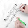 Measuring Rolling Ruler 30cm Various Formulas Horizontal Vertical Parallel Lines