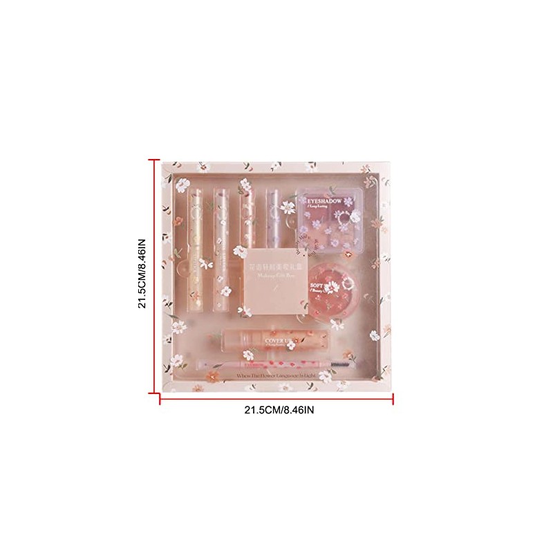 Littryee Kit Maquillaje Mujer - Paleta Sombras Ojos, Duración Larga