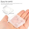 Ryaupy 10 x Transparent Memory Card Cases Storage Box –