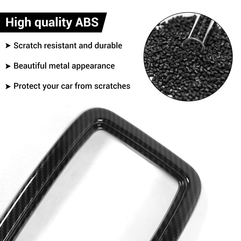 JeCar Front Grill Rings Grille Inserts Cover Trim Kit for