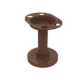 Allied Brass 955D-ABZ Vanity Top Tumbler and Toothbrush Holder, Antique Bronze
