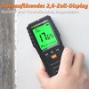 MEISITOOL Wood Moisture Meter with Backlight LCD Display Water Leak