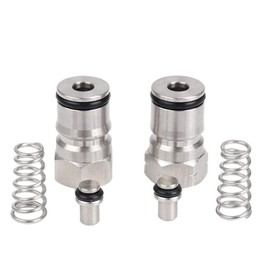 MRbrew Cornelius Type Ball Lock Keg Posts,Stainless Steel Poppets and Springs,Poppet Female Thread Gas + Liquid 19/32-18 Thread (Post & Poppet)