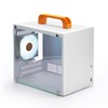 SGPC K66 lite Compact ITX Case (8.4L).With 3mm Tempered Glass