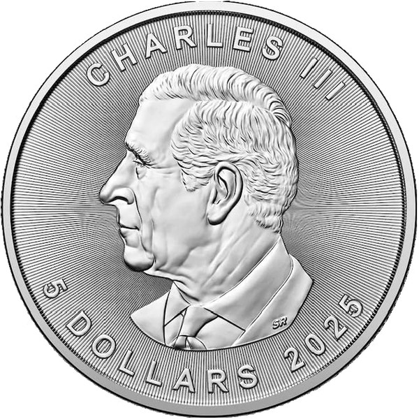 Generisch Maple Leaf Silver Coin, 1 Ounce Fine Silver, 999