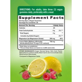 Nature's Truth Magnesium Gummies | 200mg | Non-GMO, Gluten Free | by Nature's Truth