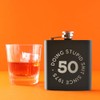Doing Stupid Since Engraved Metal - Funny 50th Birthday Gift