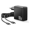100W USB C Netzteil, Basicvolt Ladegerät USB C Schnellladegerät kompatibel