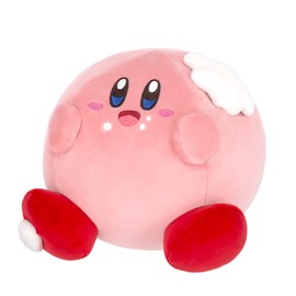 Three British Trading Kirby KGF-07 Kirby's Gourmet Festivals Squishy Plush Kirby W 6.7 x D 6.7 x H 6.3 inches (17 x 17 x 16 cm)