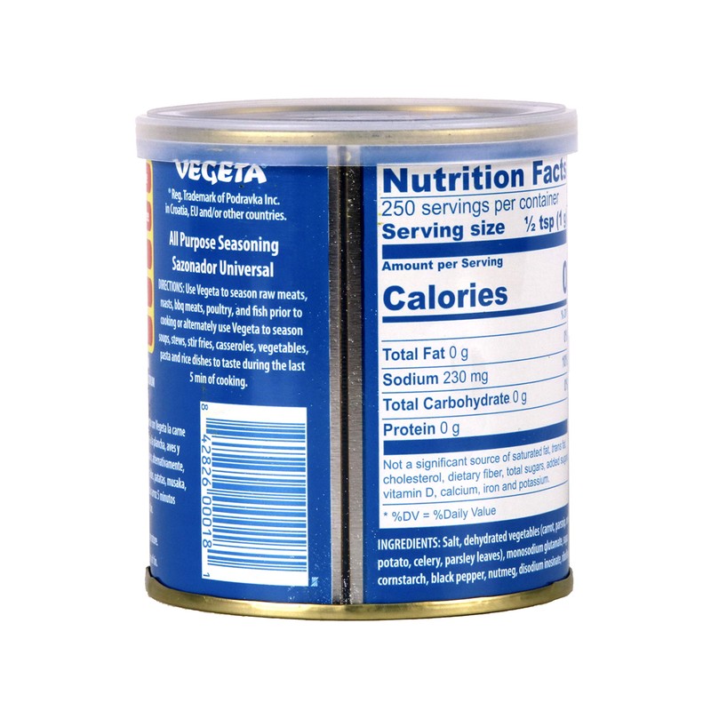 Vegeta All Purpose Seasoning Mix, Can 8.8 oz (250 g)