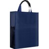 Oxford Document Bag,Waterproof File Bag Lightweight Document Bag with Leather