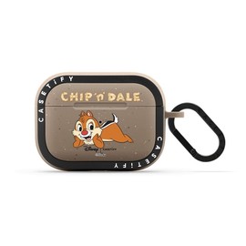 CASETiFY Bounce Case AirPods Pro 2 Case [Chip 'n' Dale Co-Lab] - Dale - Matte Taupe