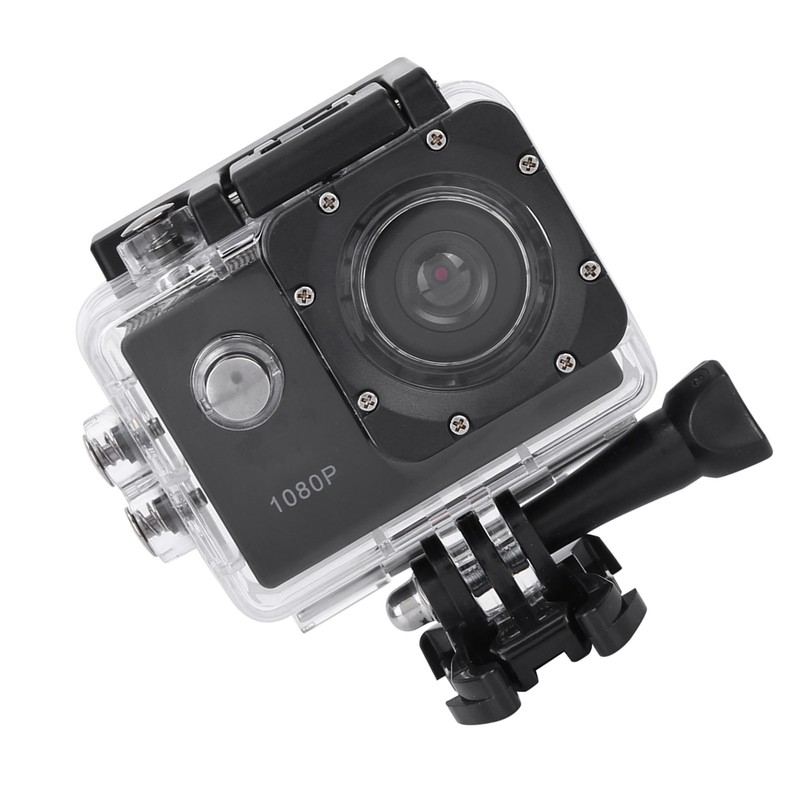 1080P HD 2inch LCD Screen Sports 30m Waterproof Action Camera
