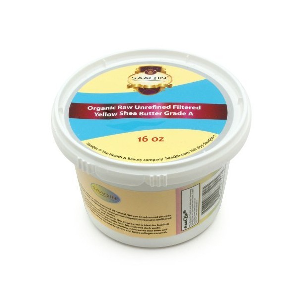 African Shea Butter Raw and Unrefined 16 Oz