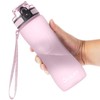 OLDLEY 25 oz Water Bottle, Motivational Water Bottle with Time