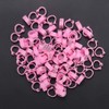 6 Colours 100 Pieces/Bag 8 mm 001-100 Numbered Plastic Bird
