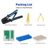 NataLink RJ45 Crimp Tool Ethernet Crimper Tool Kit Cat 6