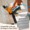 Yaocom 3000 Counts 16 Gauge Flooring Nails, 2 Inch Length