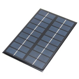 Fielect Mini Solar Panels 9V 3W Small Solar Panel Charger Polysilicon Solar Epoxy Cell Charger DIY Solar System Kit, 195x125mm
