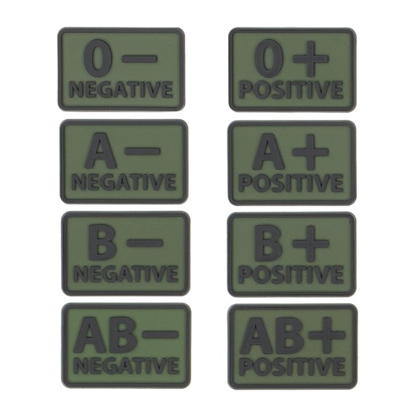 Helikon Blood Patch Set of 2 Olive Green B-