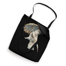 Umbrella Cockatoo Steampunk Tote Bag