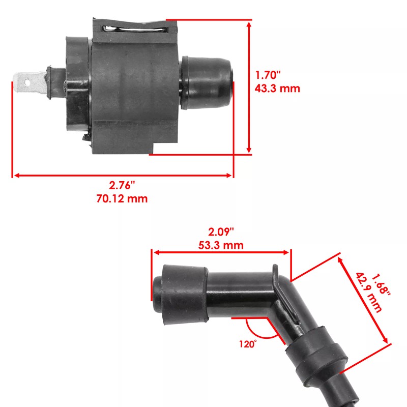 Celox Ignition Coil for Honda 350 TRX350 Foreman 4x4 1986-1988