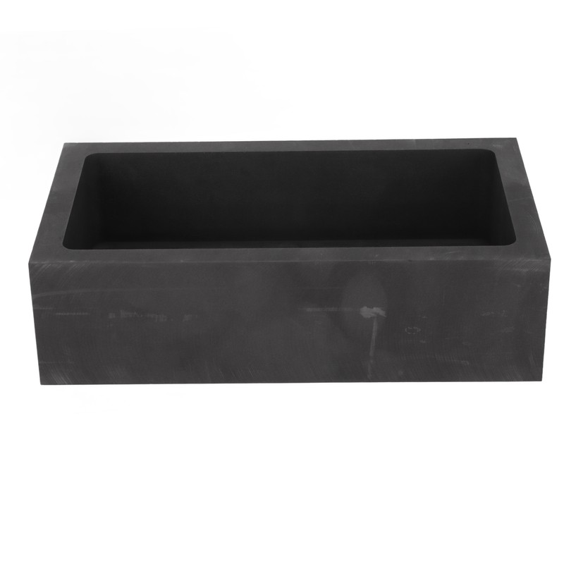 Graphite Ingot Mold 20.9lb Alchemy Capacity Graphite Casting Melting Ingot