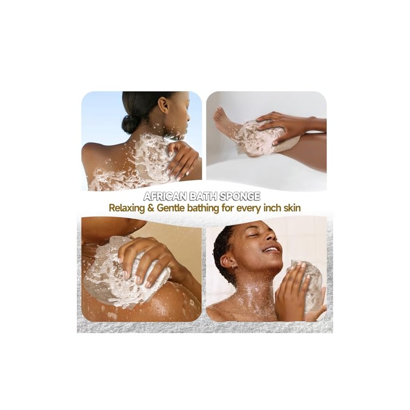 Subsahara Esponja Red Africana Auténtica Piezas Exfoliantes Todo Tipo Piel