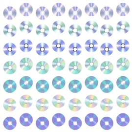 8PCS 90s Party Hanging Decorations, Retro CD Music Theme Paper Hanging Garland Ceiling Decorations for 1990s 2000s Y2k Birthday Party Supplies