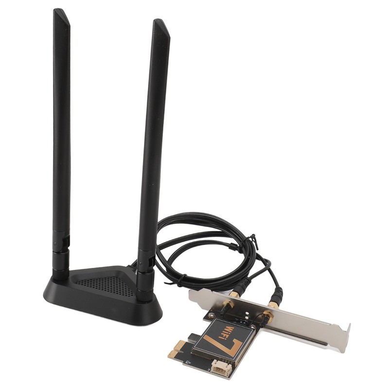 BE200NGW PCI Ex1 WiFi Card with 8DB Antenna 8774Mbps WIFI7
