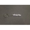 N/A Faith Hope Love Slide Charm Keyring
