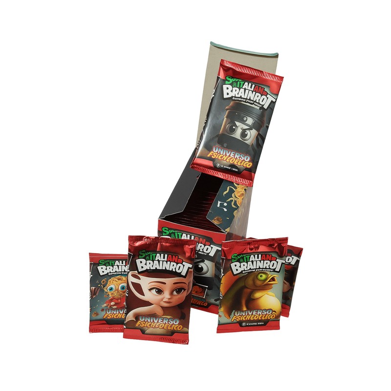 Generico Skifidol Italian Brain Red 24 Sealed Bags Complete Box