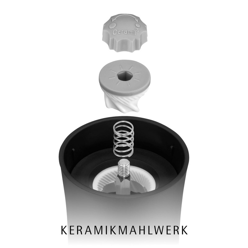 WMF Spice Grinder with Ceramic Grinder - Manual Chilli, Pepper