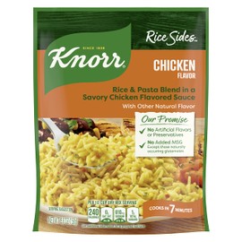 Knorr Rice Sides For a Tasty Rice Side Dish Chicken Long Grain Rice and Vermicelli Pasta Blend No Artificial Flavors, No Preservatives, No Added MSG 5.6 oz