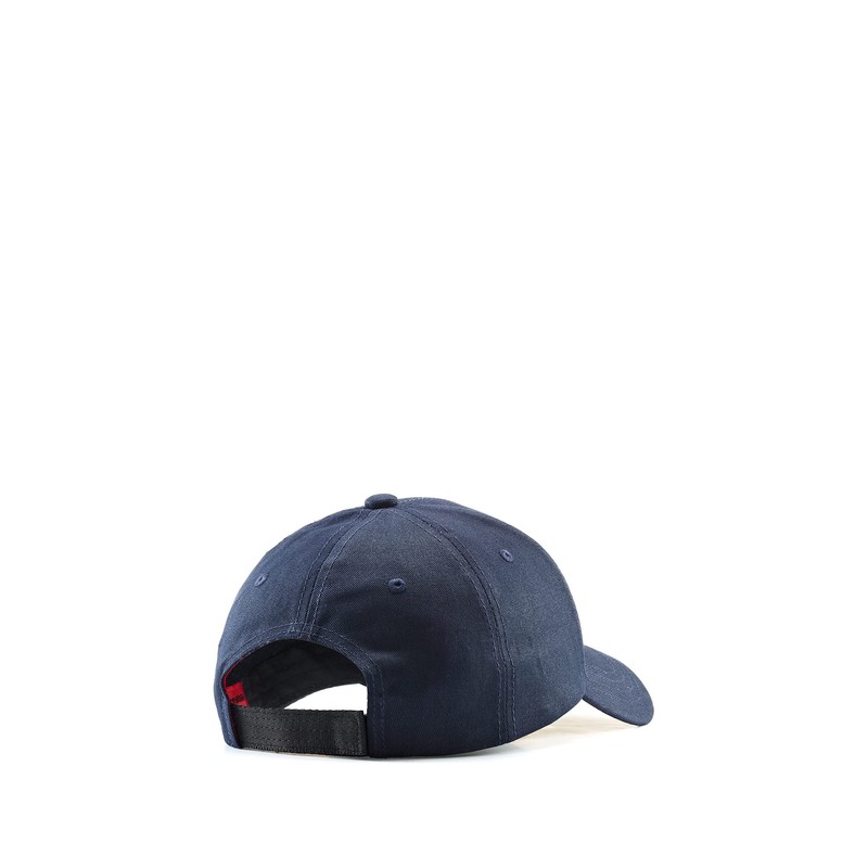 HUGO Men's Men-X 576-222 Cotton Twill Cap with Red Logo