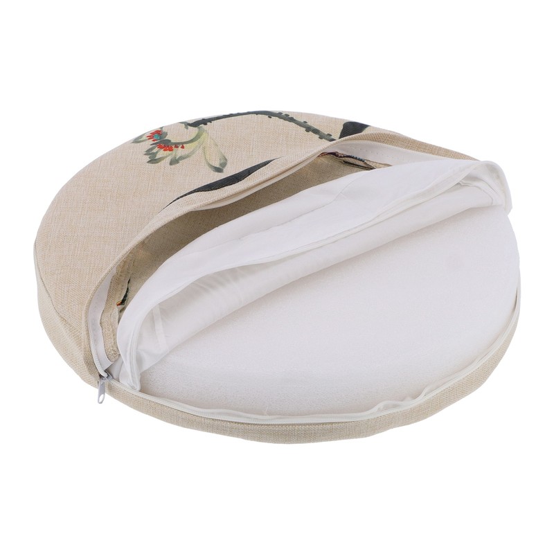 Cushion DirtResistant Removable Washable Chinese Style Cotton Linen Fabric Comfortable