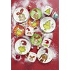 Lenox Merry Grinchmas Tidbit Platos, juego de 4, 4 unidades,