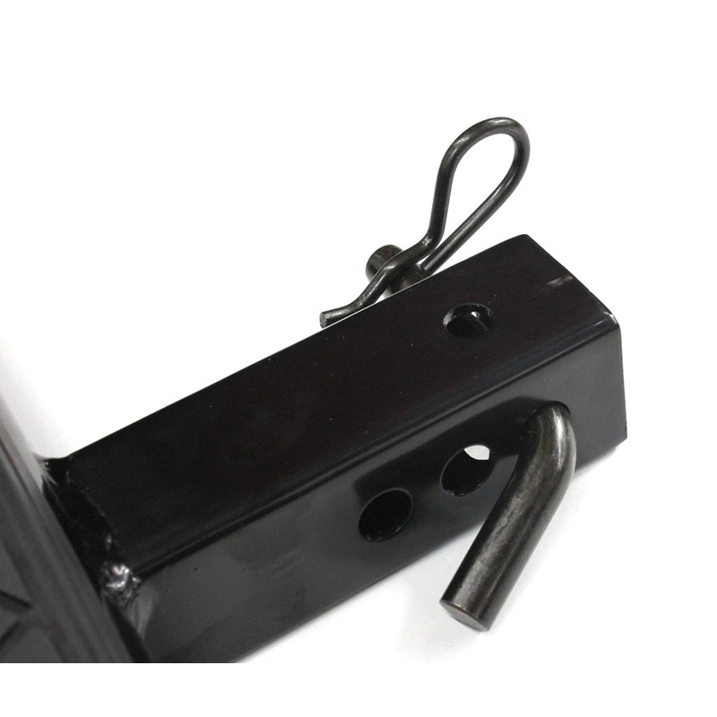 Go Rhino! 460B Black 4" Oval HitchStep for 2" Receivers