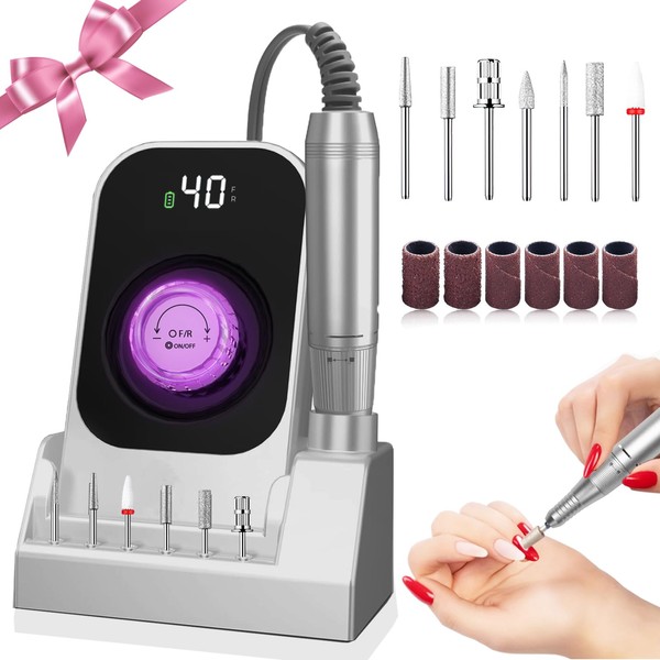 Efile nail drill, Professional Nail Drill 40000 RPM Electric Nail