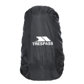 Trespass Rain Waterproof Rucksack/Backpack Cover (L) (Black)