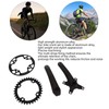 Bike Crankset Mountain Bike Crank Arm Set with 34T Positive