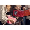 Periea Chelsy Handbag Organiser Insert (Coral, Medium)
