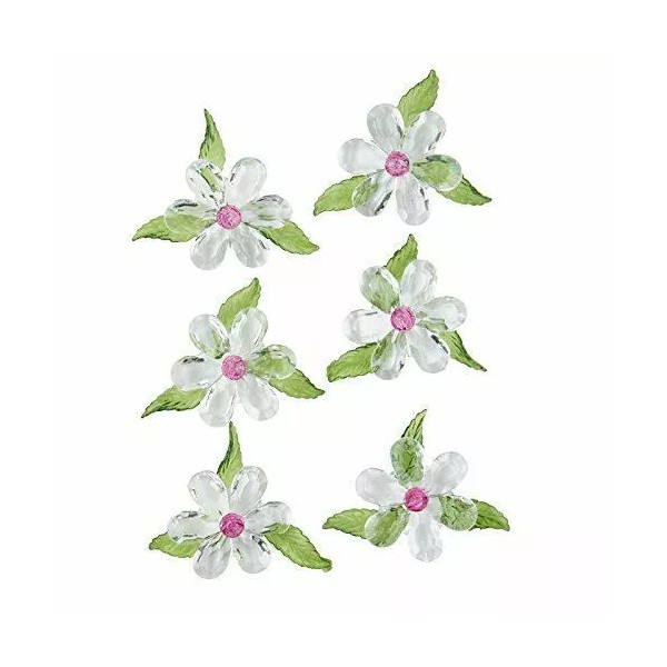 Unbranded Set of 12 Factory Direct Craft Decorative Acrylic Flower