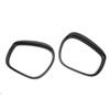 2Pcs Rearview Mirror Rain Eyebrow Frame Door Mirror Frame Trim