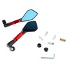 Rear View Side Mirrors Durable Aluminum Alloy Motorcycle Side Mirrors