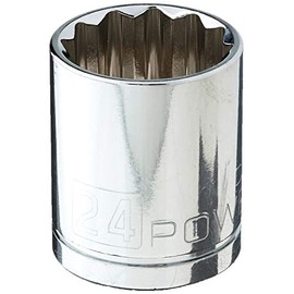 Powerbuilt 642022 1/2" Dr. Mm Pt Socket